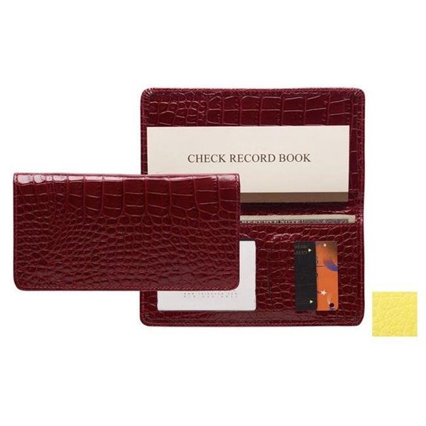 Raika Raika RO 164 Yellow Checkbook Cover - Yellow RO 164 YELLOW